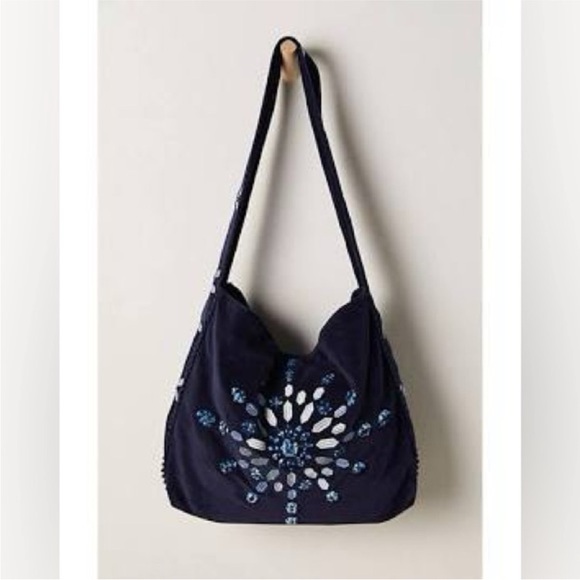 Free People Valera Velvet Bag - Picture 2 of 9